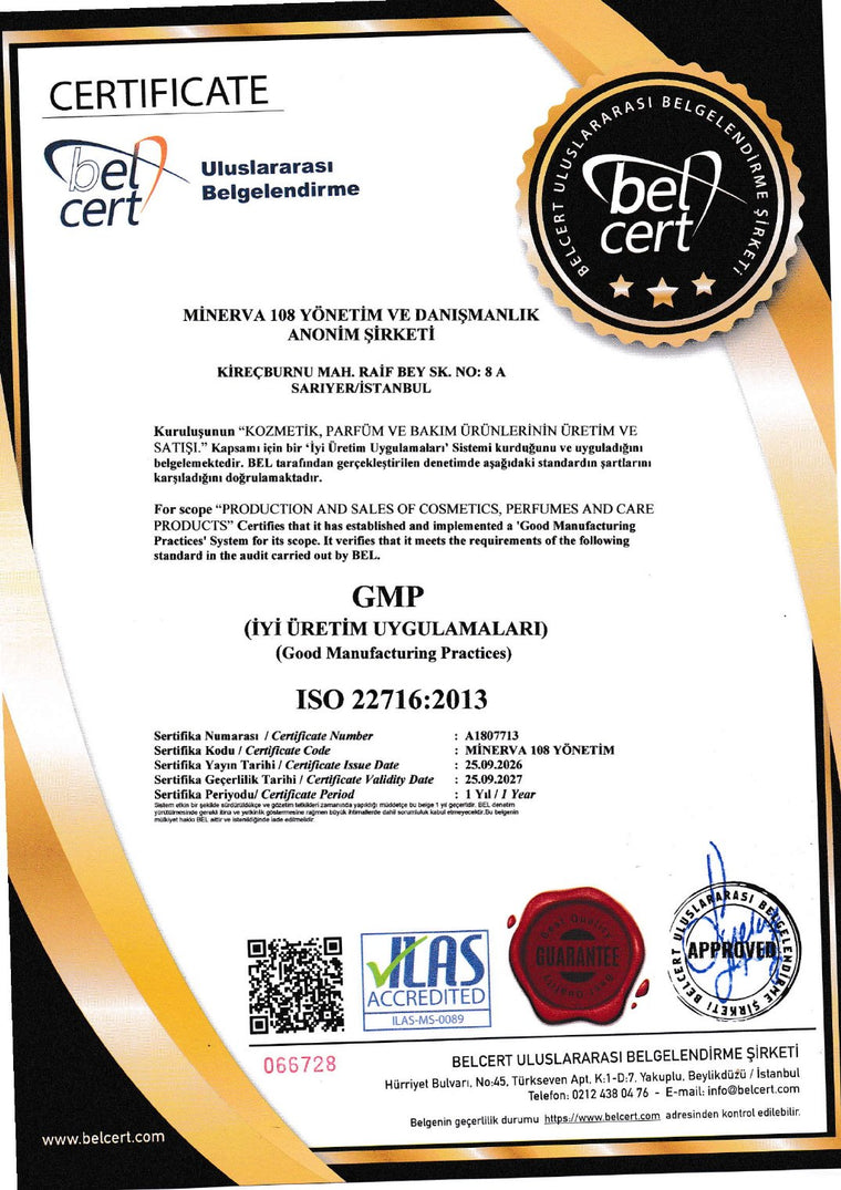 ISO 22716 GMP