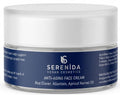 Serenida Anti-Aging Face Cream, Vegan Lightweight Moisturizer with Red Clover (50ml)