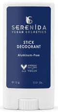 Serenida Stick Deodorant, Vegan Aluminum-Free Natural Deodorant (15g)