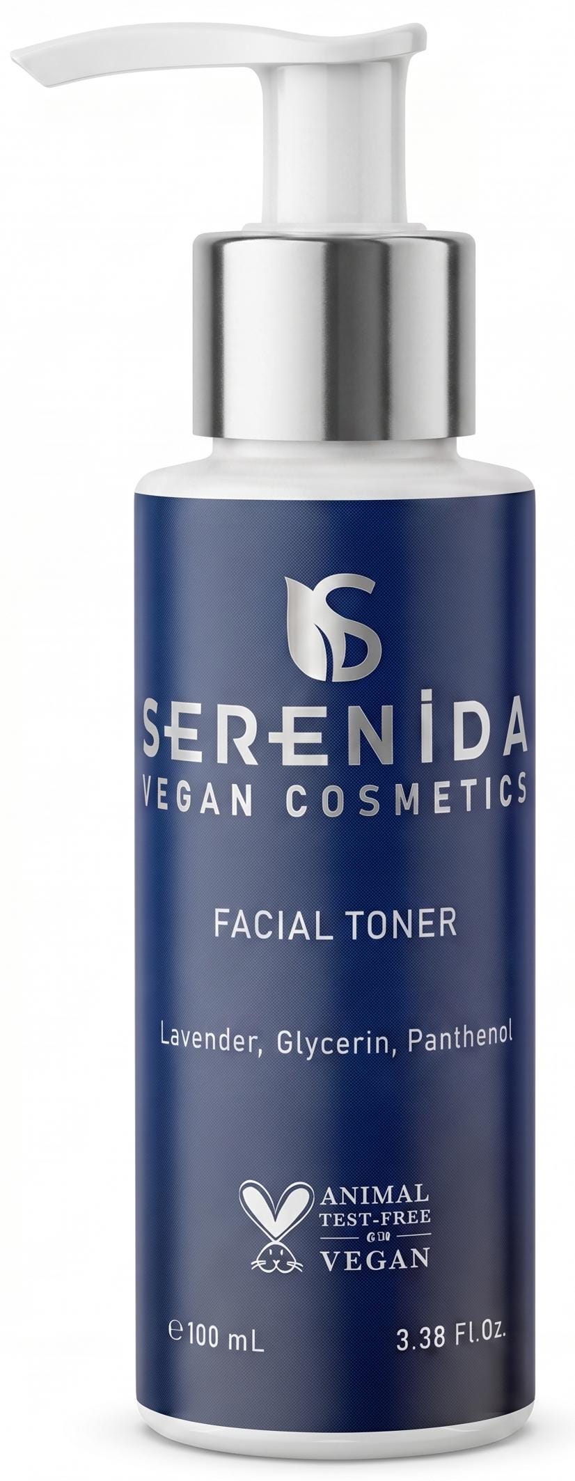 Serenida Vegan Lavender Facial Toner with Panthenol, Hydrating Skincare (100ml)