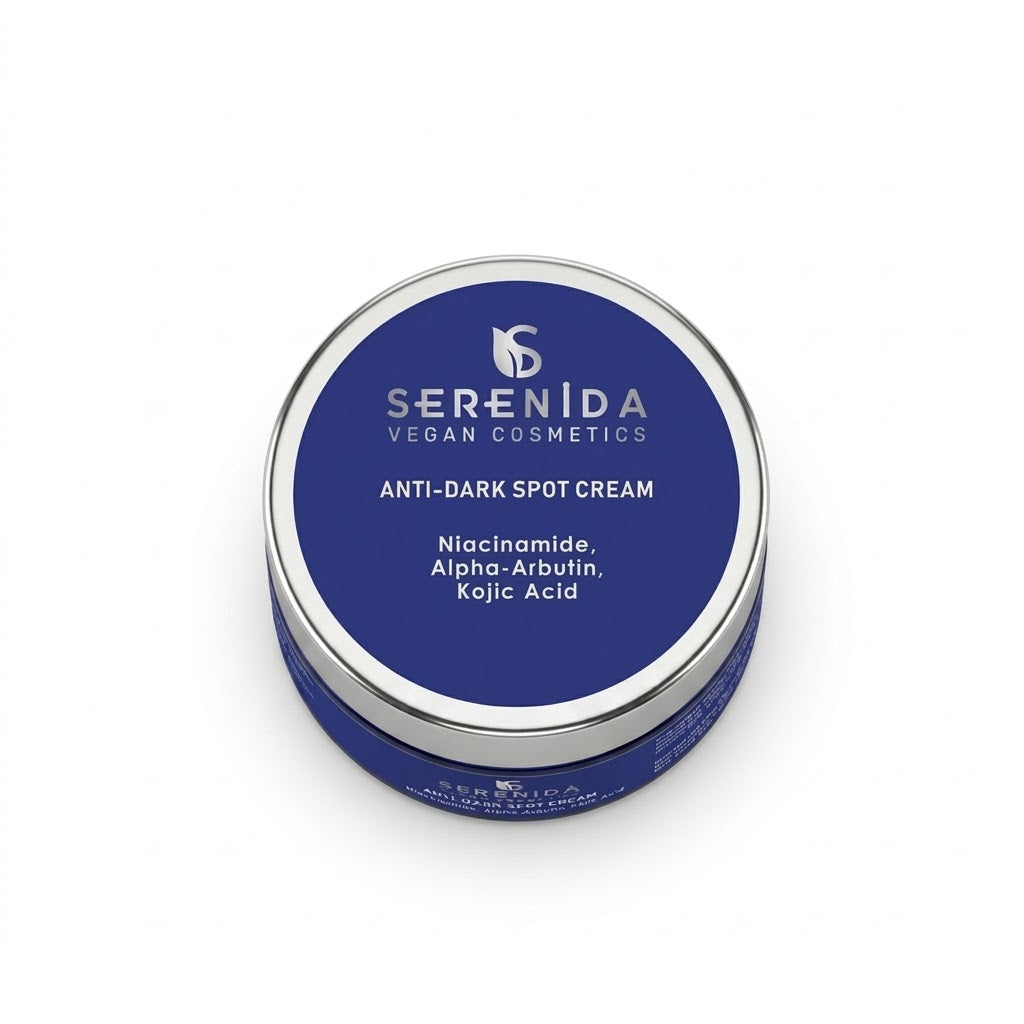 Serenida Anti Dark Spot Cream, Vegan Brightening with Niacinamide, Alpha Arbutin, Kojic Acid (50ml)