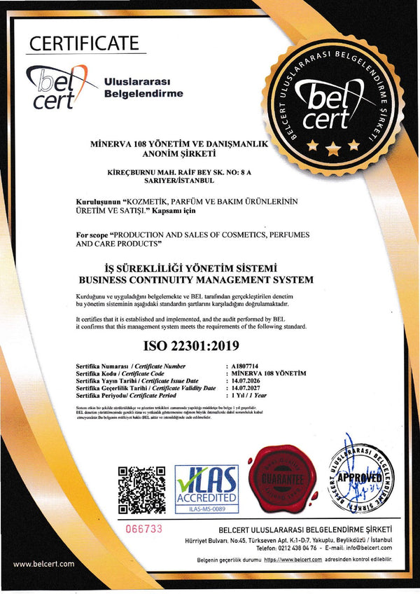 ISO 22301 — Belcert, 2026–2027
