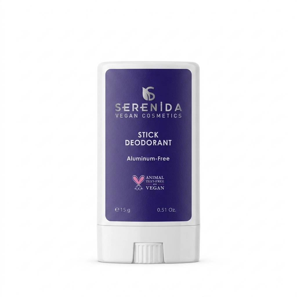 Serenida Deodorant Stick, Vegan Aluminiumvrije Natuurlijke Deodorant (15g)