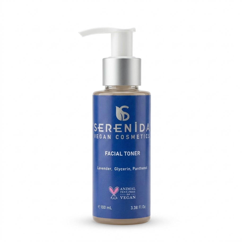 Serenida Vegan Lavender Facial Toner with Panthenol, Hydrating Skincare (100ml)
